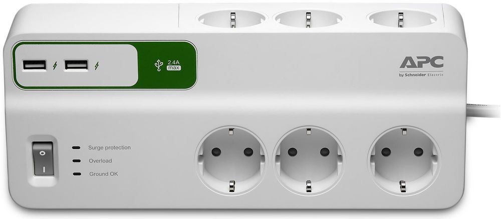 Сетевой фильтр APC PM6U-GR