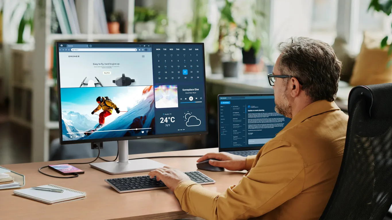 Возможности монитора WQHD DELL S2725DC