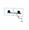 Настольный кронштейн Ergotron LX Desk Dual Direct Arm (white) (45-489-216) - фото 2