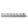 Сетевой фильтр APC PM5U-GR (Essential SurgeArrest, 5 розеток, USB-зарядное устройство на 2 порта, 5 В, 2.4 А, 230 В) - фото 3
