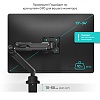 ONKRON кронштейн (держатель) для монитора 13"-34" дюймов настольный, черный G90 (G90-B) - фото 6
