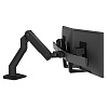 Настольный кронштейн Ergotron HX Desk Dual Monitor Arm (matte black) (45-476-224) - фото 1