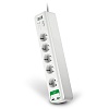 Сетевой фильтр APC PM5U-GR (Essential SurgeArrest, 5 розеток, USB-зарядное устройство на 2 порта, 5 В, 2.4 А, 230 В) - фото 5