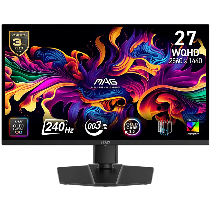 WQHD QD-OLED монитор MSI MAG 273QP X24 - фото 1