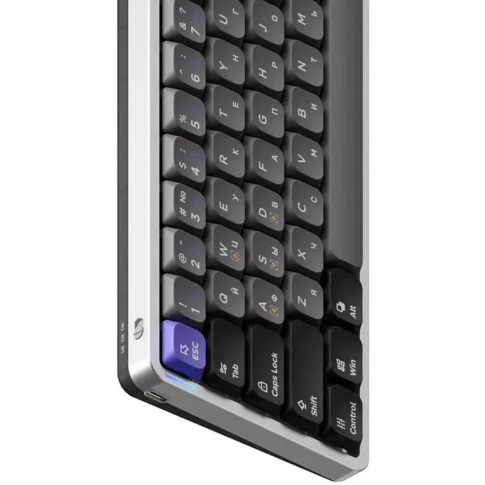 Игровая клавиатура NuPhy Air60 HE, Low-Profile Magnetic Jade Switch (Air60HE-SS-J) - фото 2