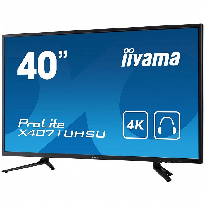 4K монитор Iiyama ProLite X4071UHSU-B1 - фото 2