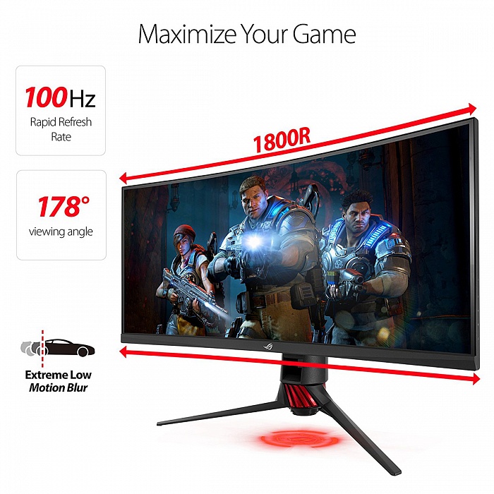 3.5K монитор ASUS ROG Strix XG35VQ - фото 5