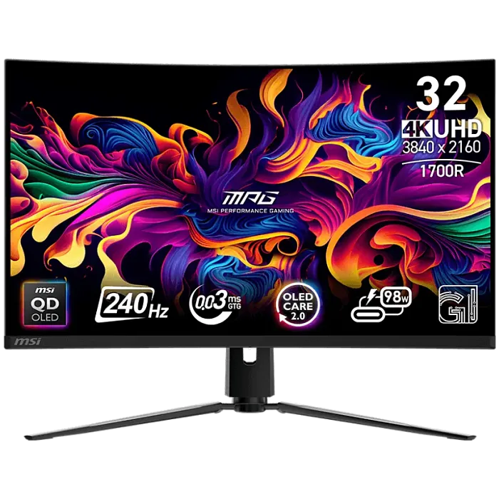 4K QD-OLED монитор MSI MPG 321CURX - фото 1