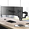 ONKRON кронштейн (держатель) для трех мониторов 13"-32" дюймов настольный, черный G280 (G280-B) - фото 3