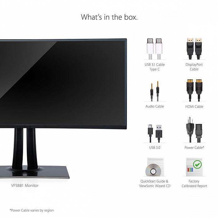 3.8K монитор ViewSonic VP3881 - фото 4