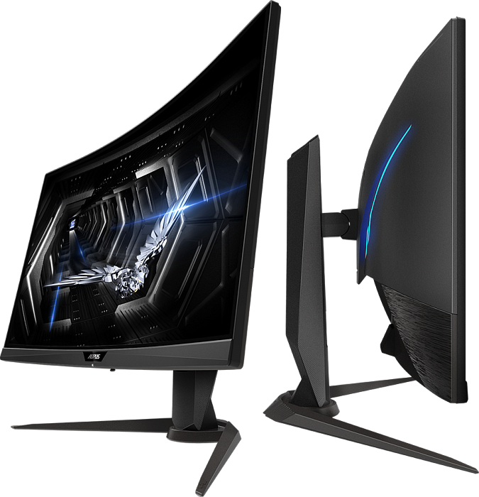 WQHD монитор Gigabyte AORUS CV27Q - фото 1