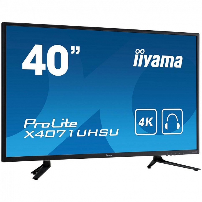 4K монитор Iiyama ProLite X4071UHSU-B1 - фото 4