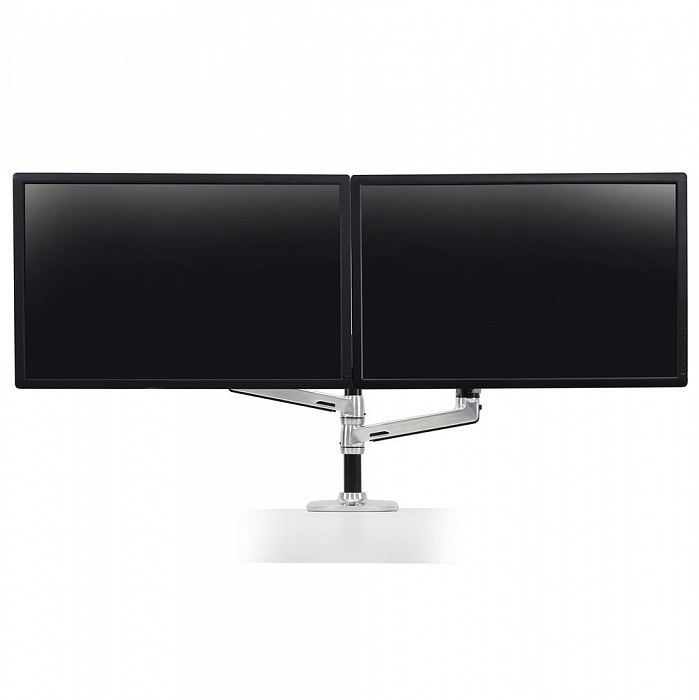 Двойное настольное крепление Ergotron LX Dual Stacking Arm (45-248-026) - фото 2