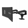 Двойное настольное крепление Ergotron LX Dual Side-by-Side Arm (matte black) (45-245-224) - фото 1