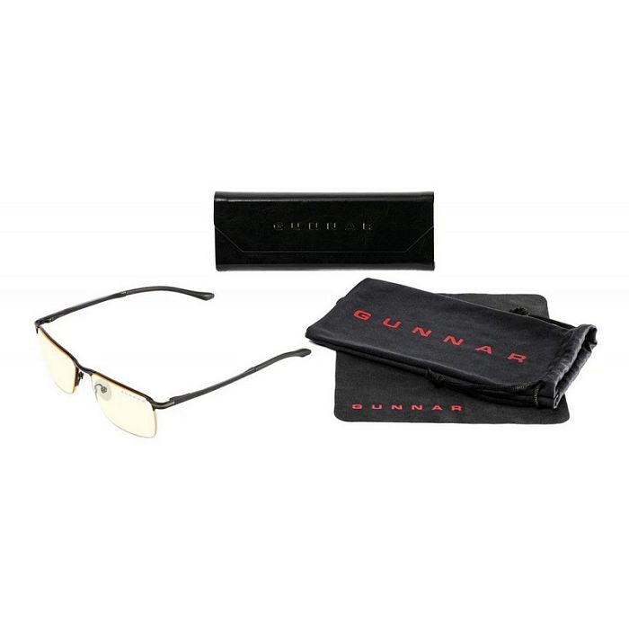 Очки для компьютера (для геймеров) GUNNAR Marin Titanium Clear, Onyx (TTM-11709) - фото 4
