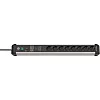 Сетевой фильтр Brennenstuhl Premium-Protect-Line 60 000 А 8 розеток, кабель 3 м., H05VV-F 3G1.5 черный 1391010800 - фото 1