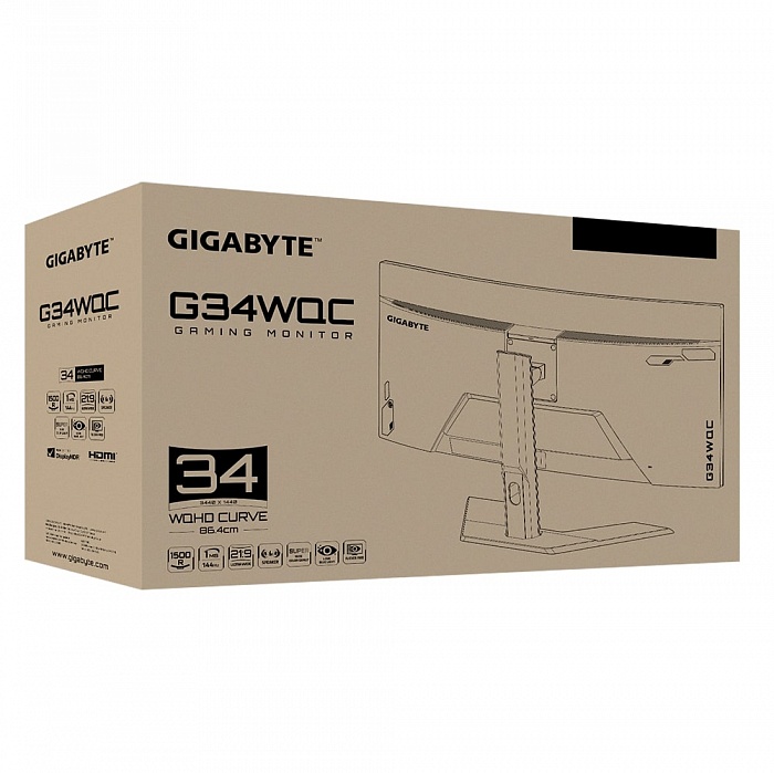 3.5K монитор Gigabyte AORUS G34WQC - фото 7