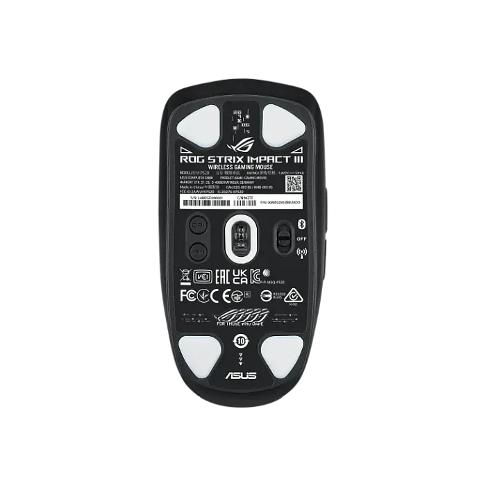 Игровая мышь ASUS ROG Strix Impact III Wireless (90MP03D0-BMUA00) - фото 6