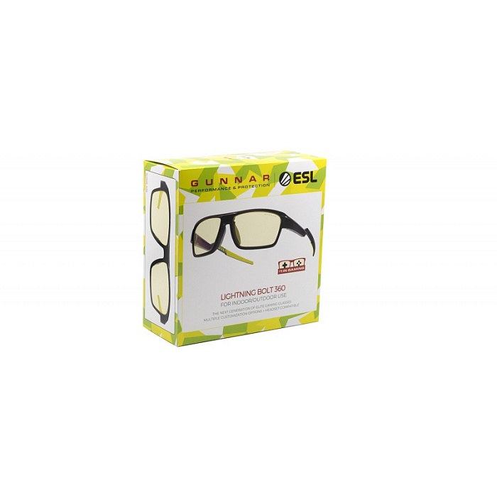 Очки для компьютера (для геймеров) GUNNAR Lightning Bolt 360 Onyx (LI3-00102) - фото 6