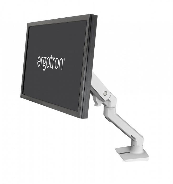 Настольный кронштейн Ergotron HX Desk Monitor Arm (white) (45-475-216) - фото 1
