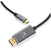 Кабель USB Type C (Thunderbolt 3.1) - DisplayPort 1.4 (8K-4K 2 метра) - фото 1